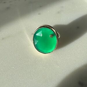Jamie Joseph green onyx ring